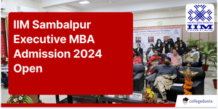 IIM Sambalpur Executive MBA Admission 2024 Open; Apply till March 31